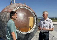 Легендарный космонавт Сергей Крикалёв посетил место приземления Юрия Гагарина