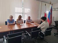 На приём обратилась одна семья участника СВО.