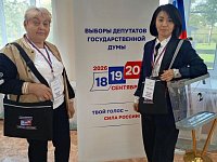 Члены УИК выехали на подворье для голосования!