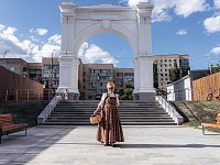 У Триумфальной арки в Саратове могут снимать кино