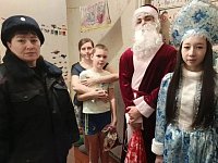 О МВД России по Дергачевскому району присоединились  к традиционной всероссийской акции «Полицейский Дед Мороз».