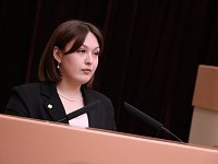 Председателем Молодежного парламента при Саратовской областной Думе избрана Елена Коноплева 