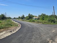 В селе Демьяс успешно реализованы мероприятия по капитальному ремонту дорожного покрытия на улице Максима Горького в рамках муниципальной программы