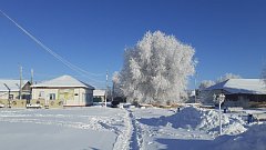 Как проходит уборка снега в Дергачевском районе
