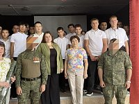 Уроки мужества: связь поколений в МОУ СОШ №2