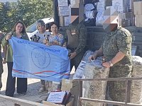 Вместе мы — сила: Дергачевский район поддержал бойцов Таманской дивизии