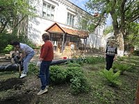Коллектив сектора по делам архивов с энтузиазмом взялся за дело